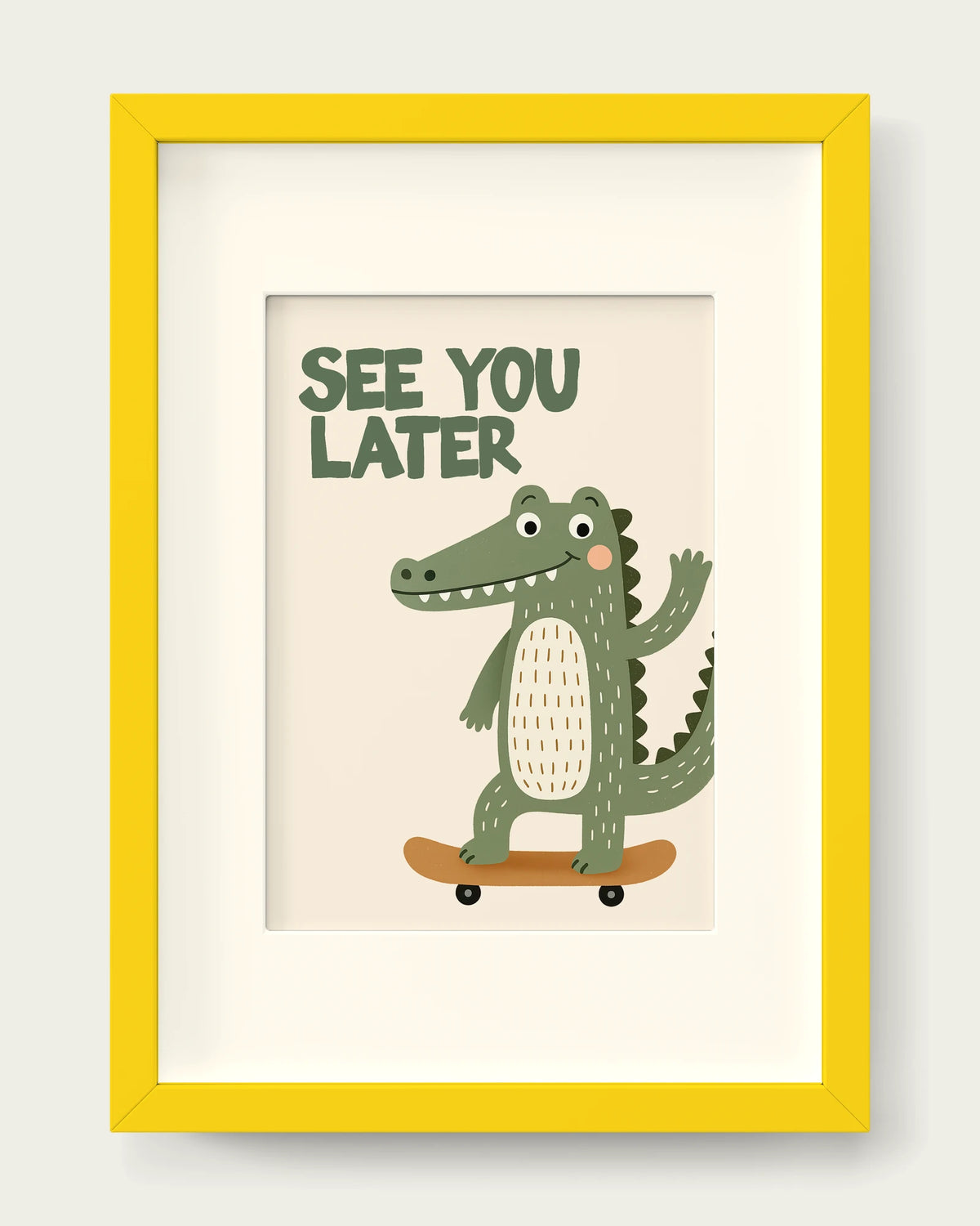 Olive-Green/Yellow+mount