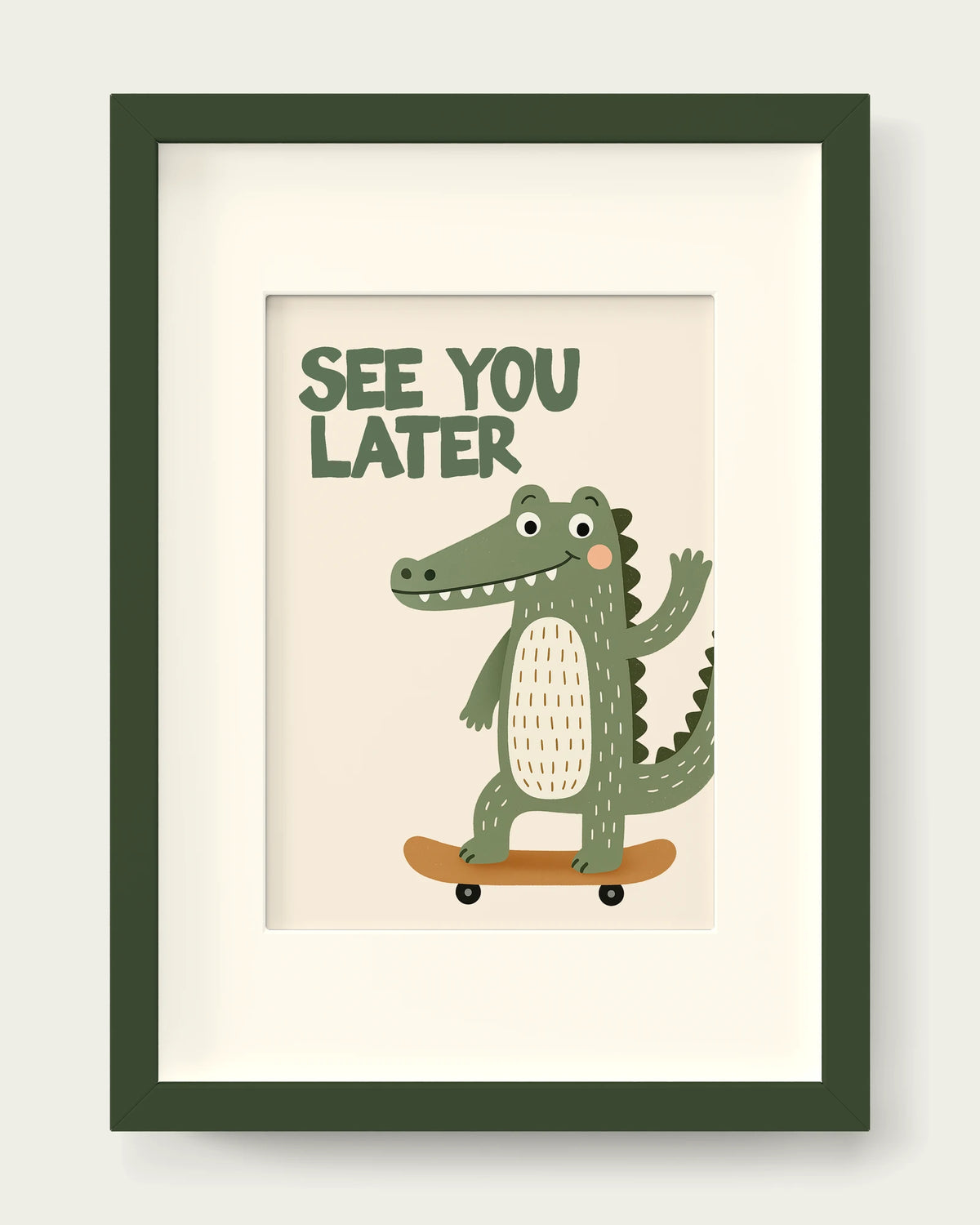 Olive-Green/Dark Green+mount