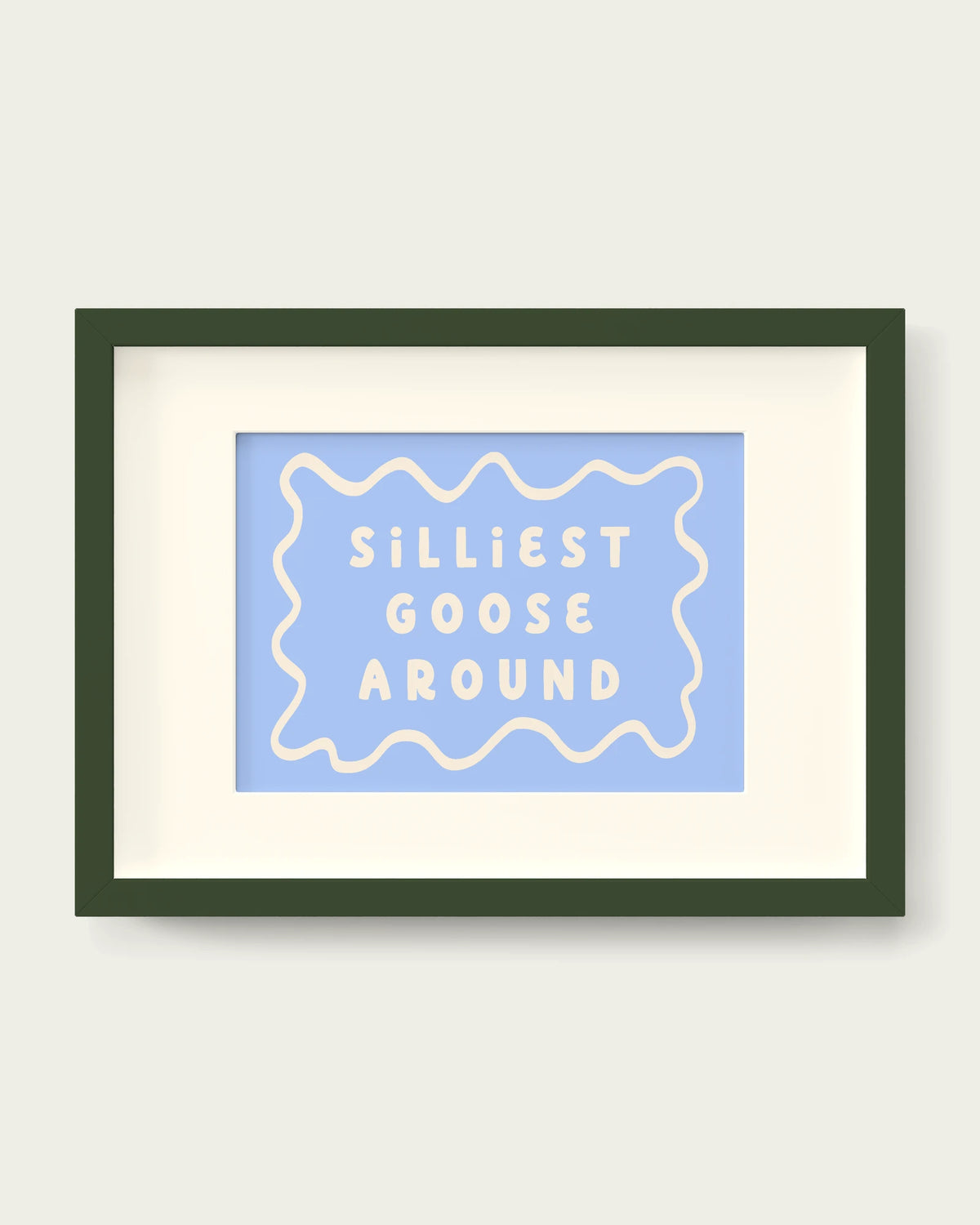 Cornflower/Dark Green+mount