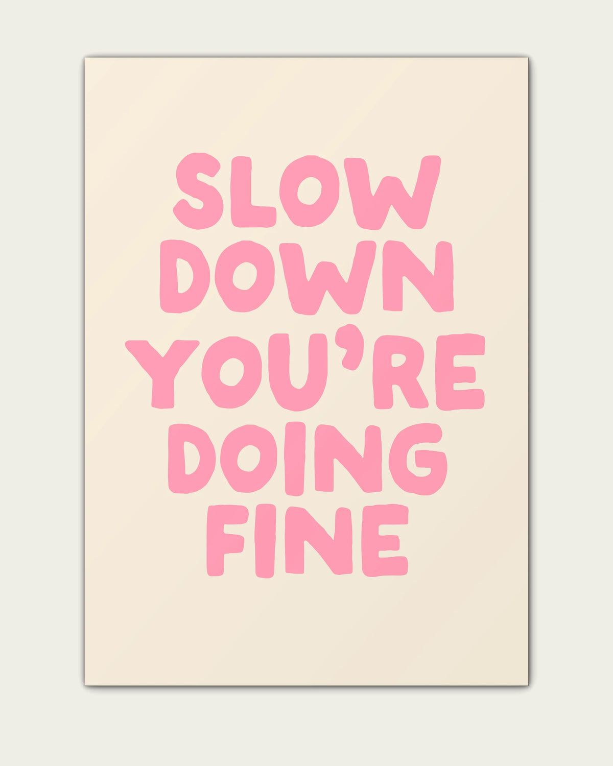 Blush-Pink/Unframed