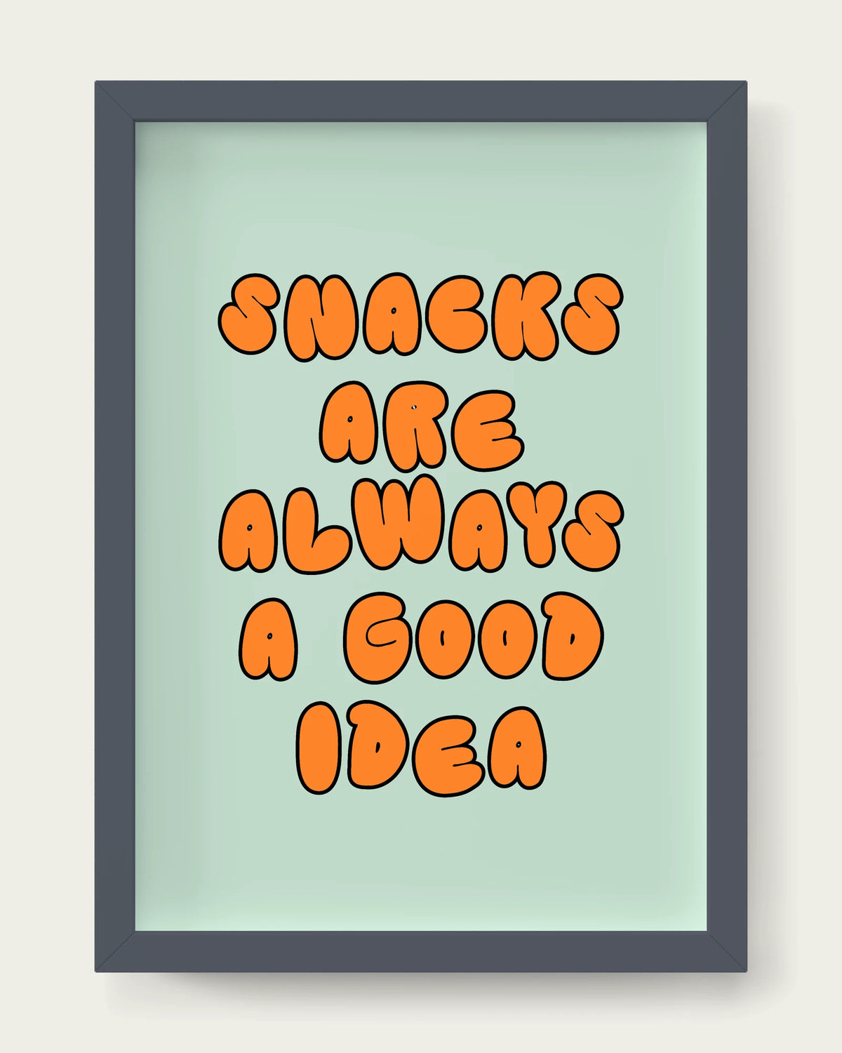 Orange-&-Peppermint/Dark Grey
