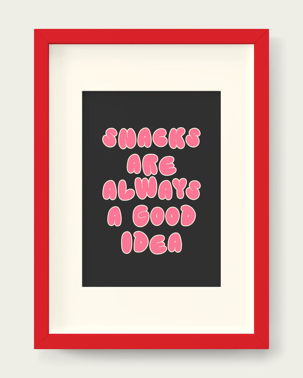 Watermelon-&-Charcoal/Red+mount