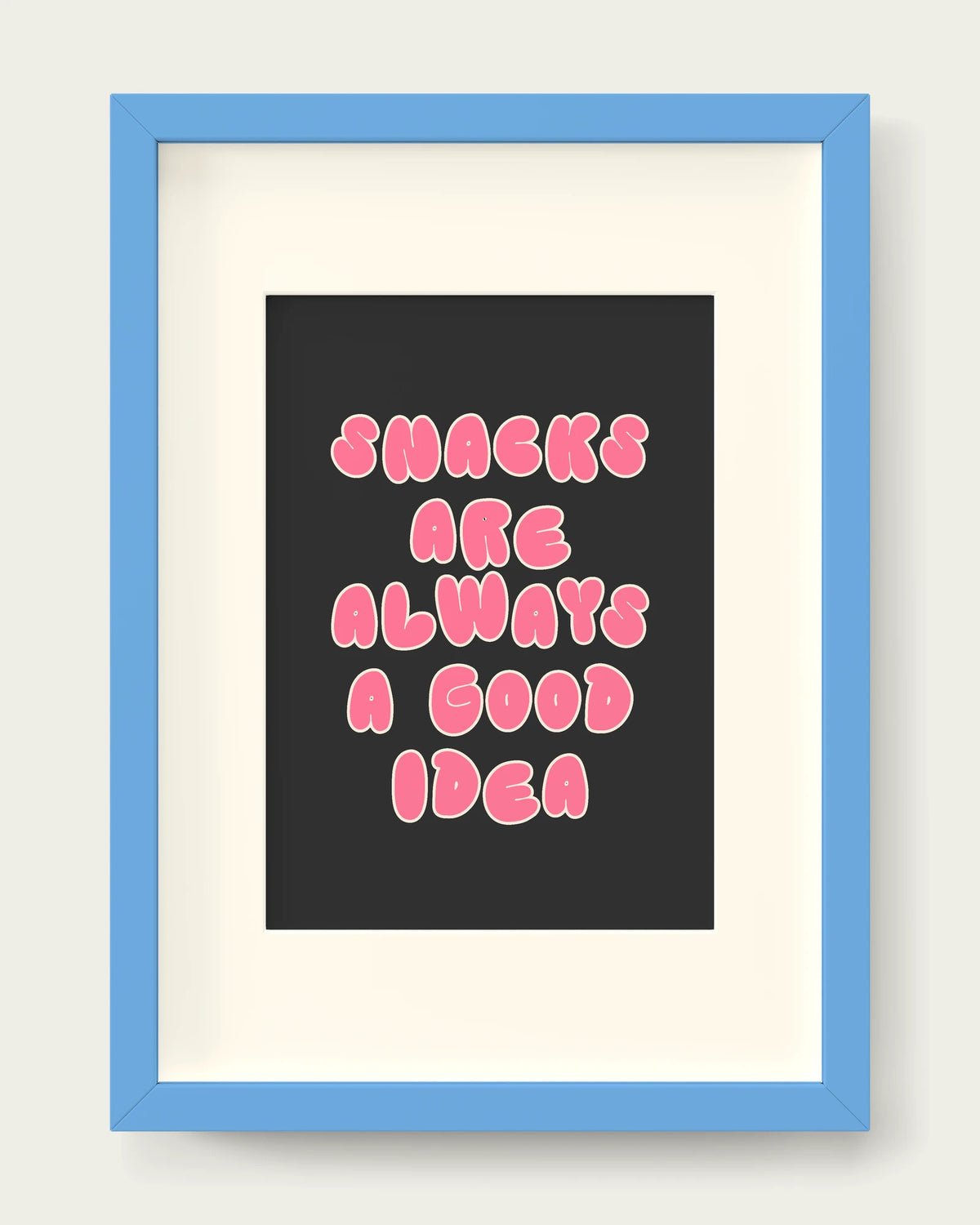 Watermelon-&-Charcoal/Sky Blue+mount