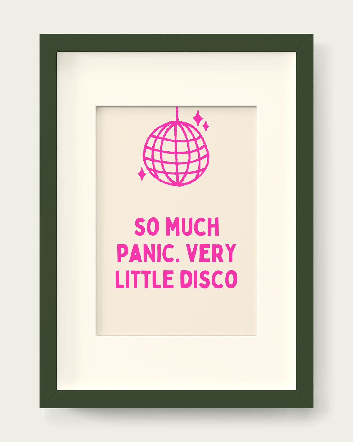 Hot-Pink/Dark Green+mount