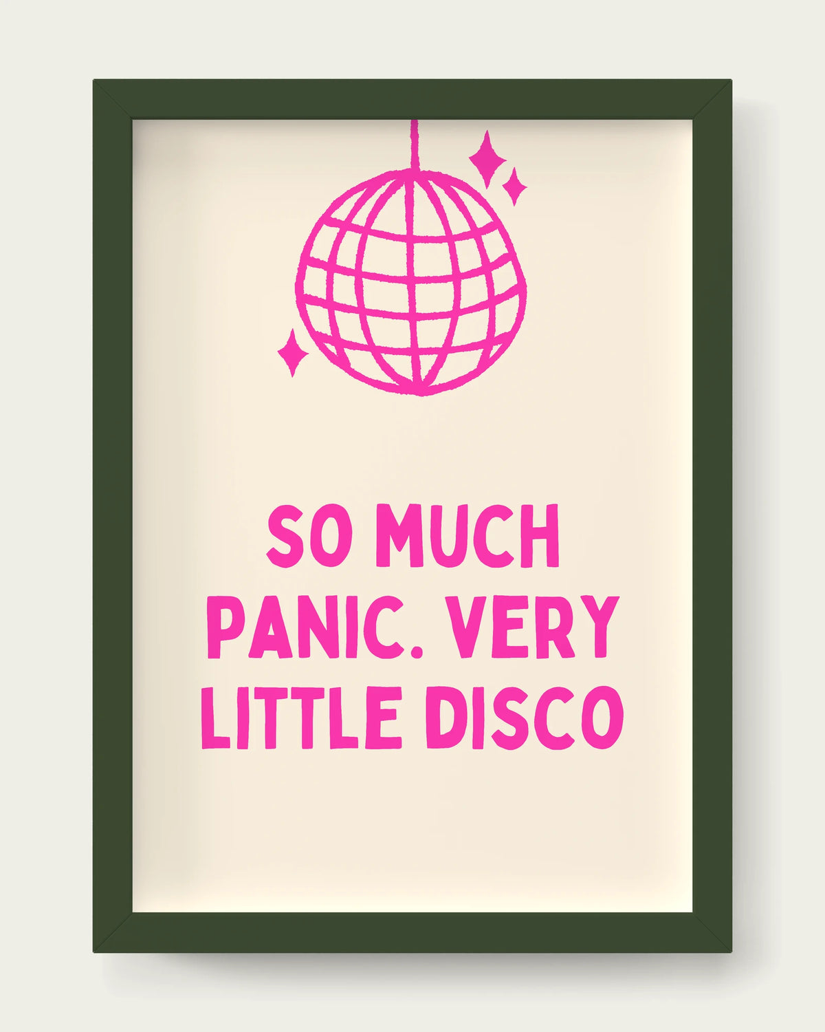Hot-Pink/Dark Green