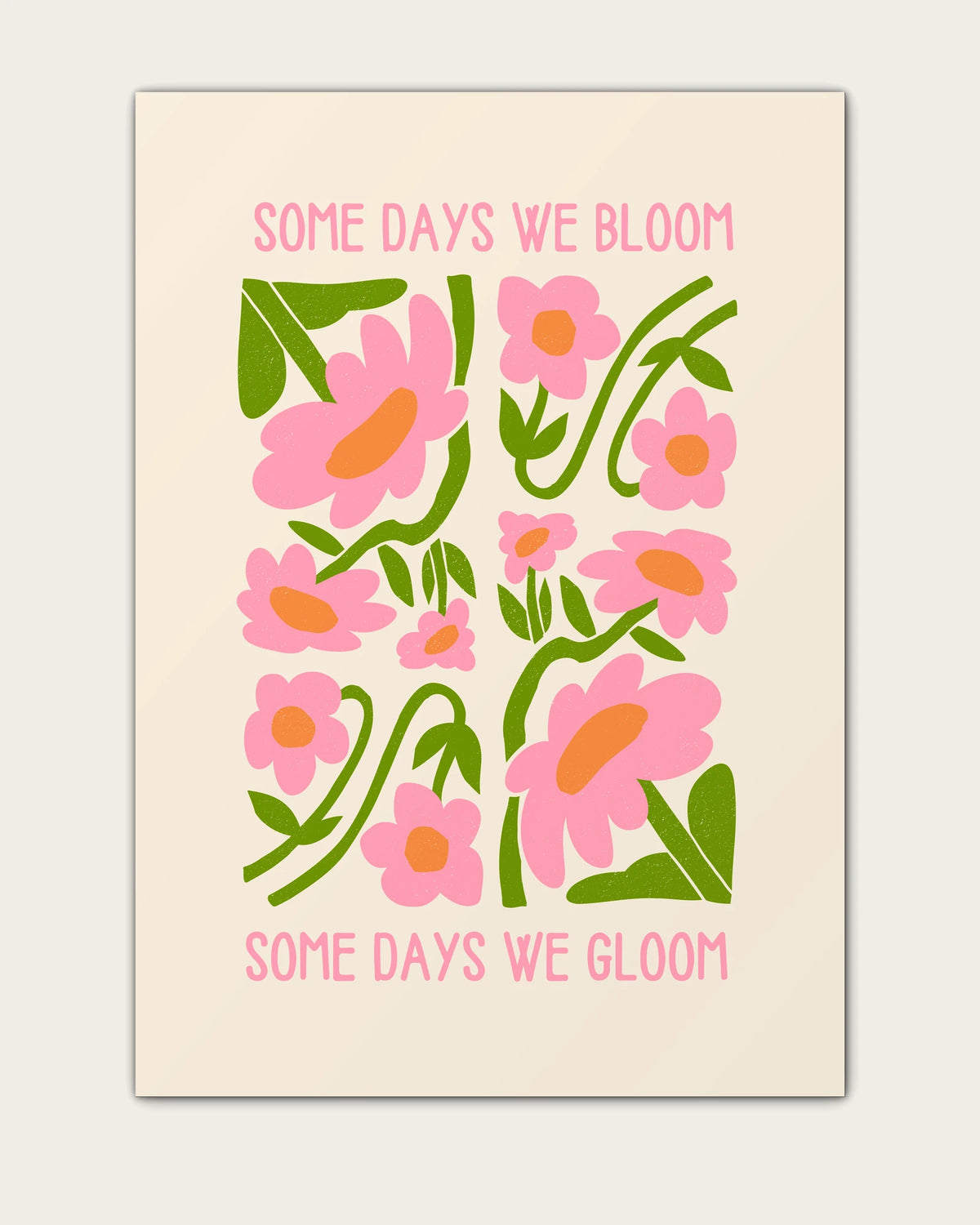 Blush-Pink-&-Pear/Unframed