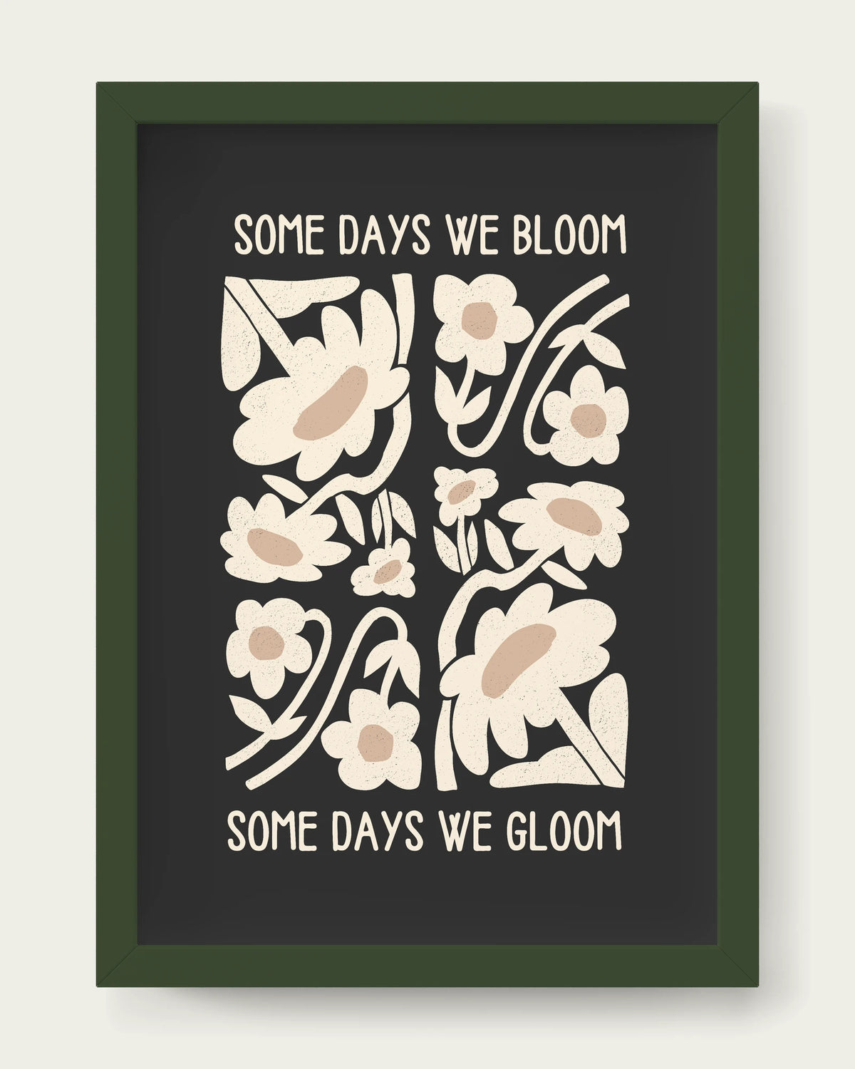 Charcoal/Dark Green