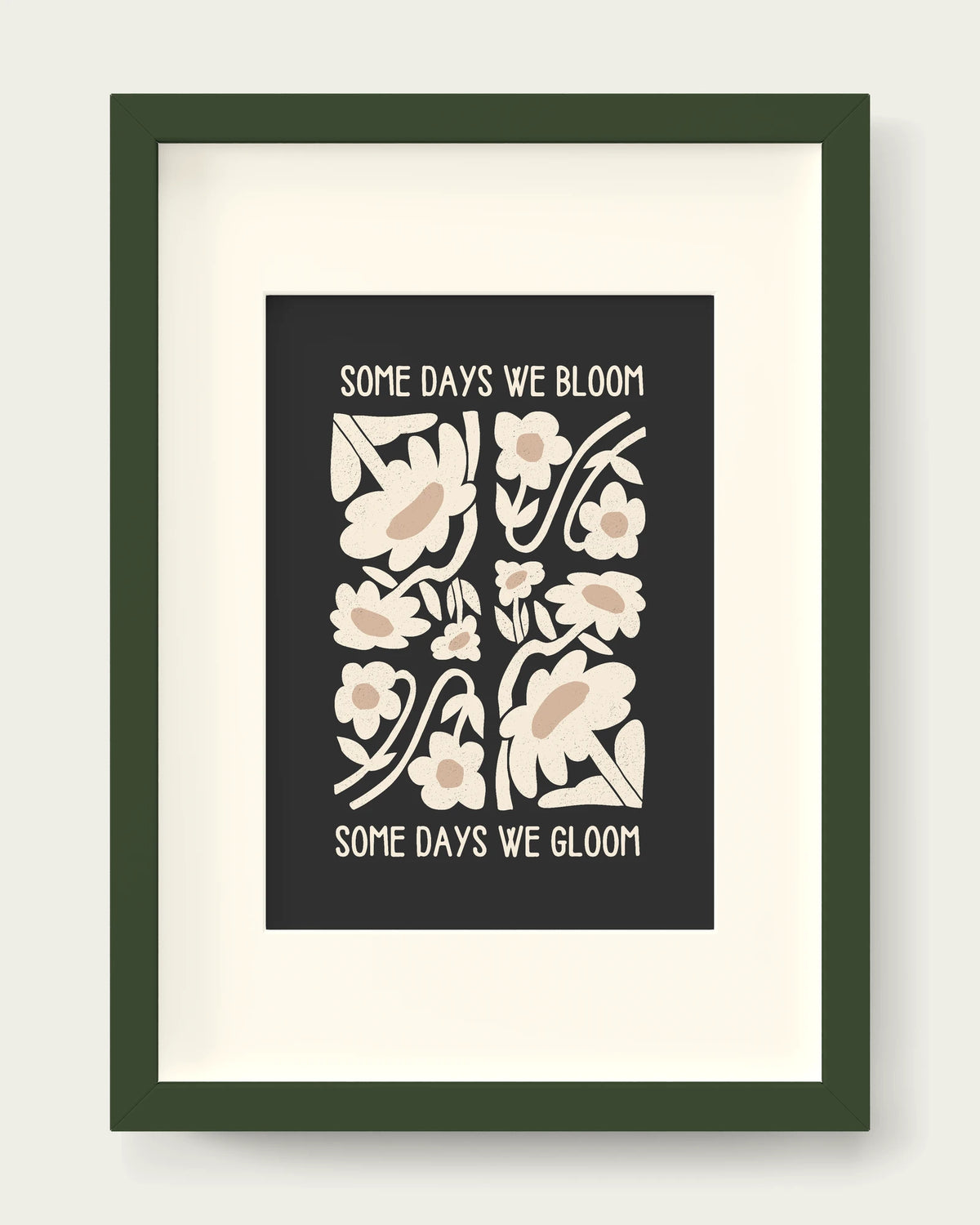 Charcoal/Dark Green+mount
