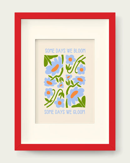 Cornflower/Red+mount