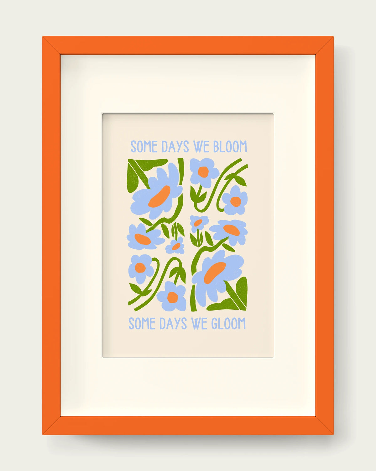 Cornflower/Orange+mount