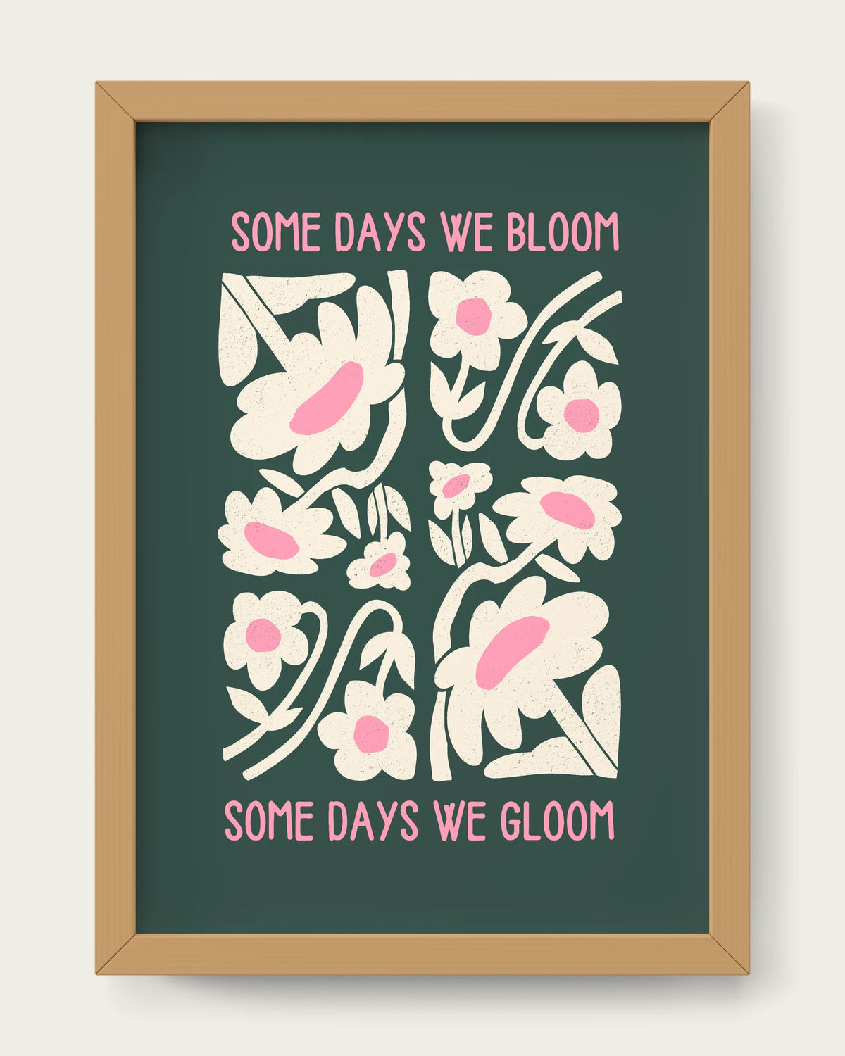 Forest-Green-&-Blush-Pink/Oak