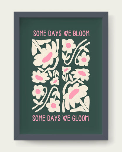Forest-Green-&-Blush-Pink/Dark Grey