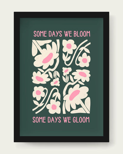 Forest-Green-&-Blush-Pink/Black
