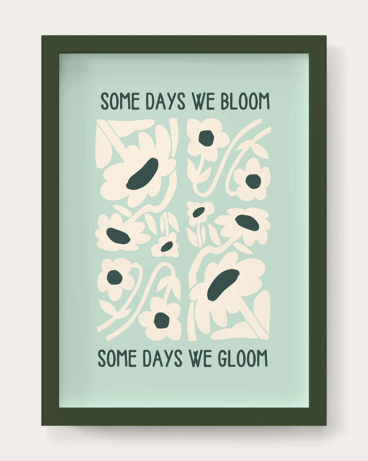 Peppermint/Dark Green