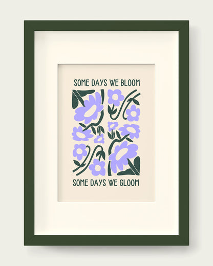 Periwinkle/Dark Green+mount