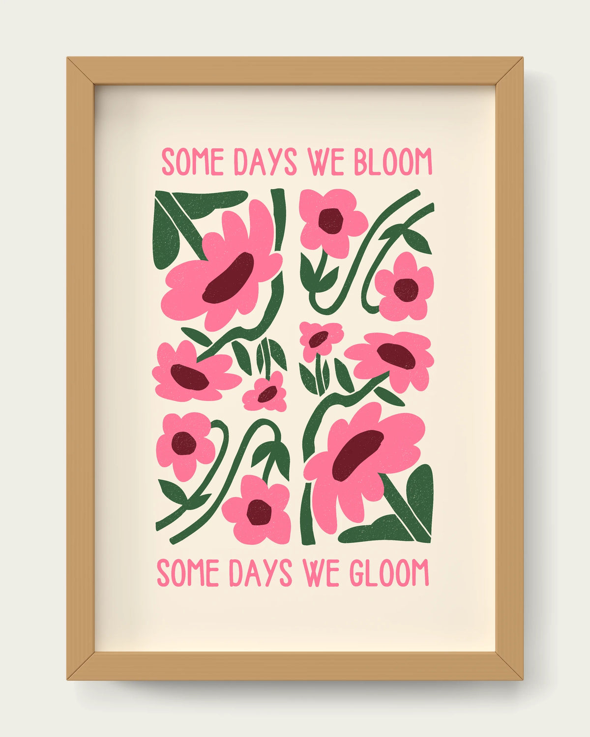 Watermelon/Oak