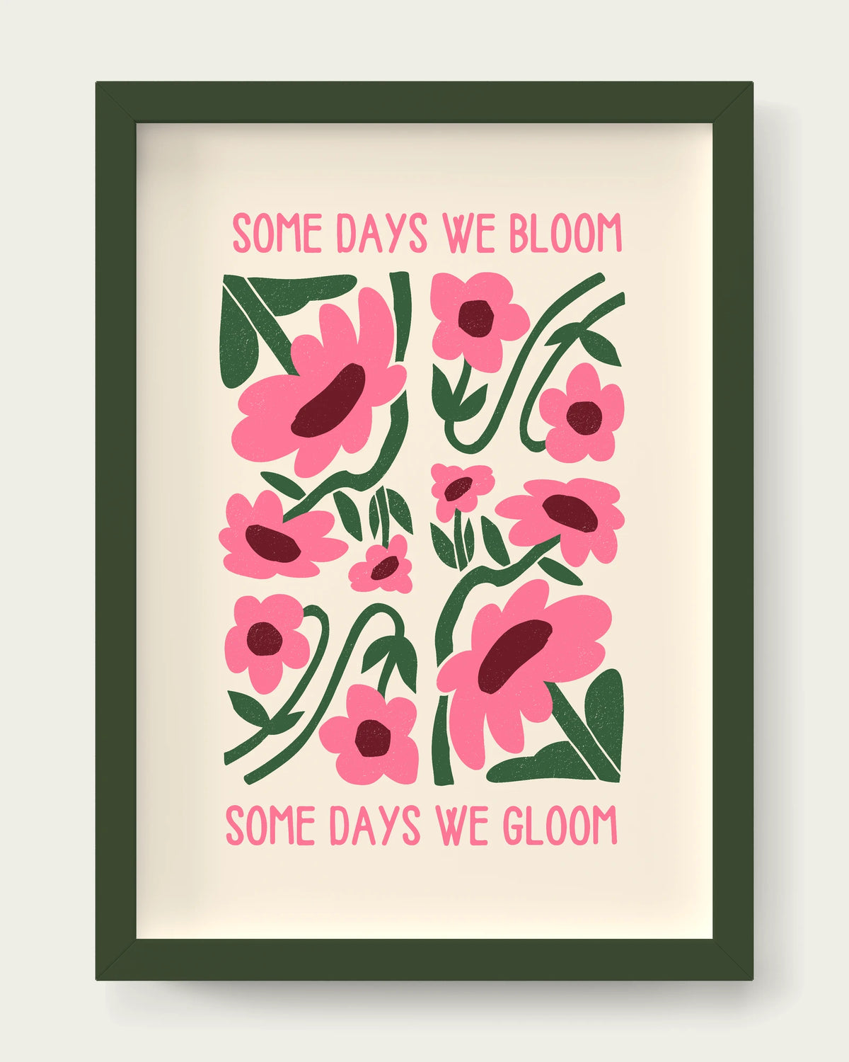 Watermelon/Dark Green
