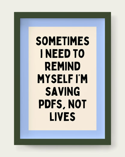 Cornflower/Dark Green