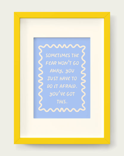 Cornflower/Yellow+mount
