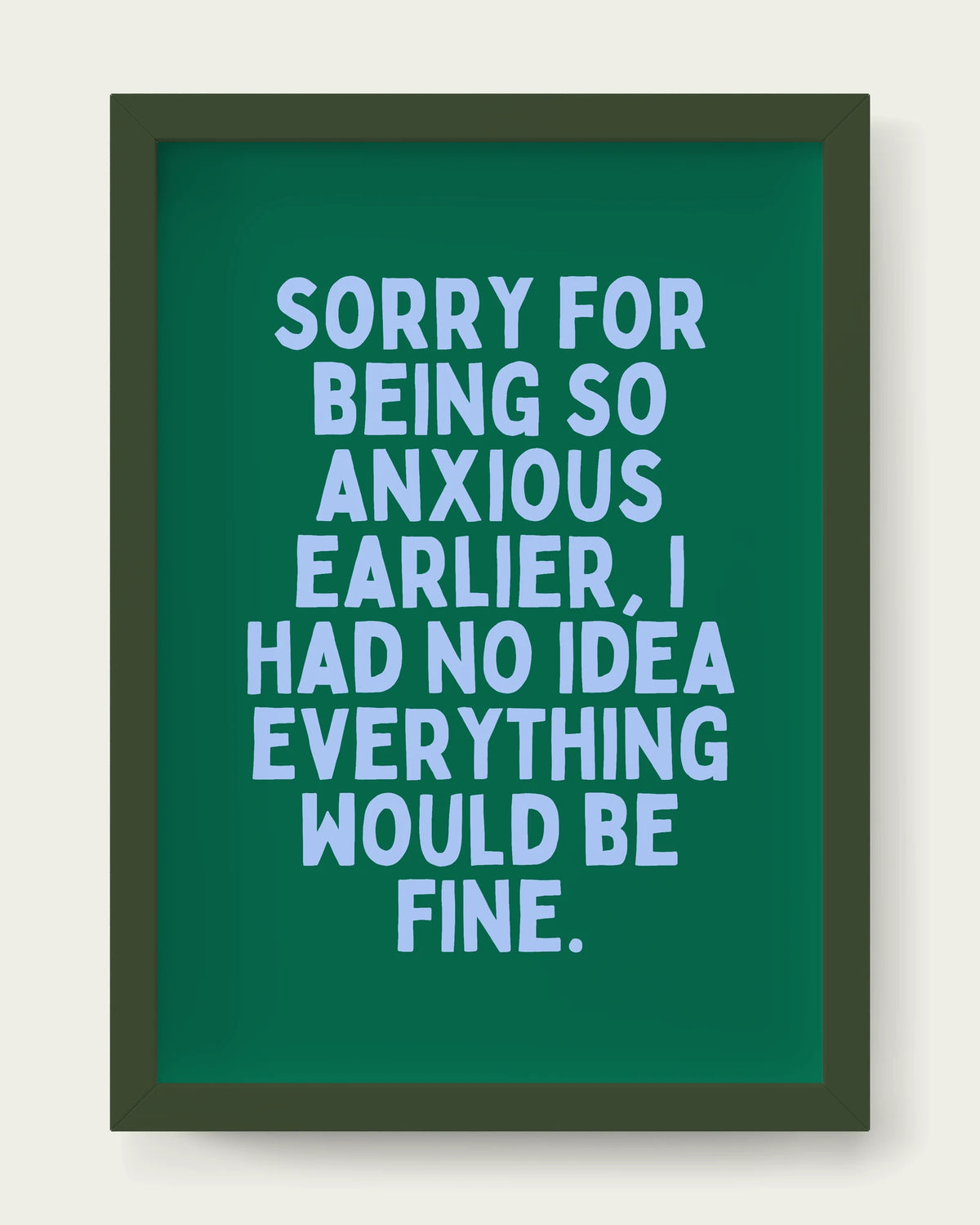 Cornflower-&-Pine/Dark Green