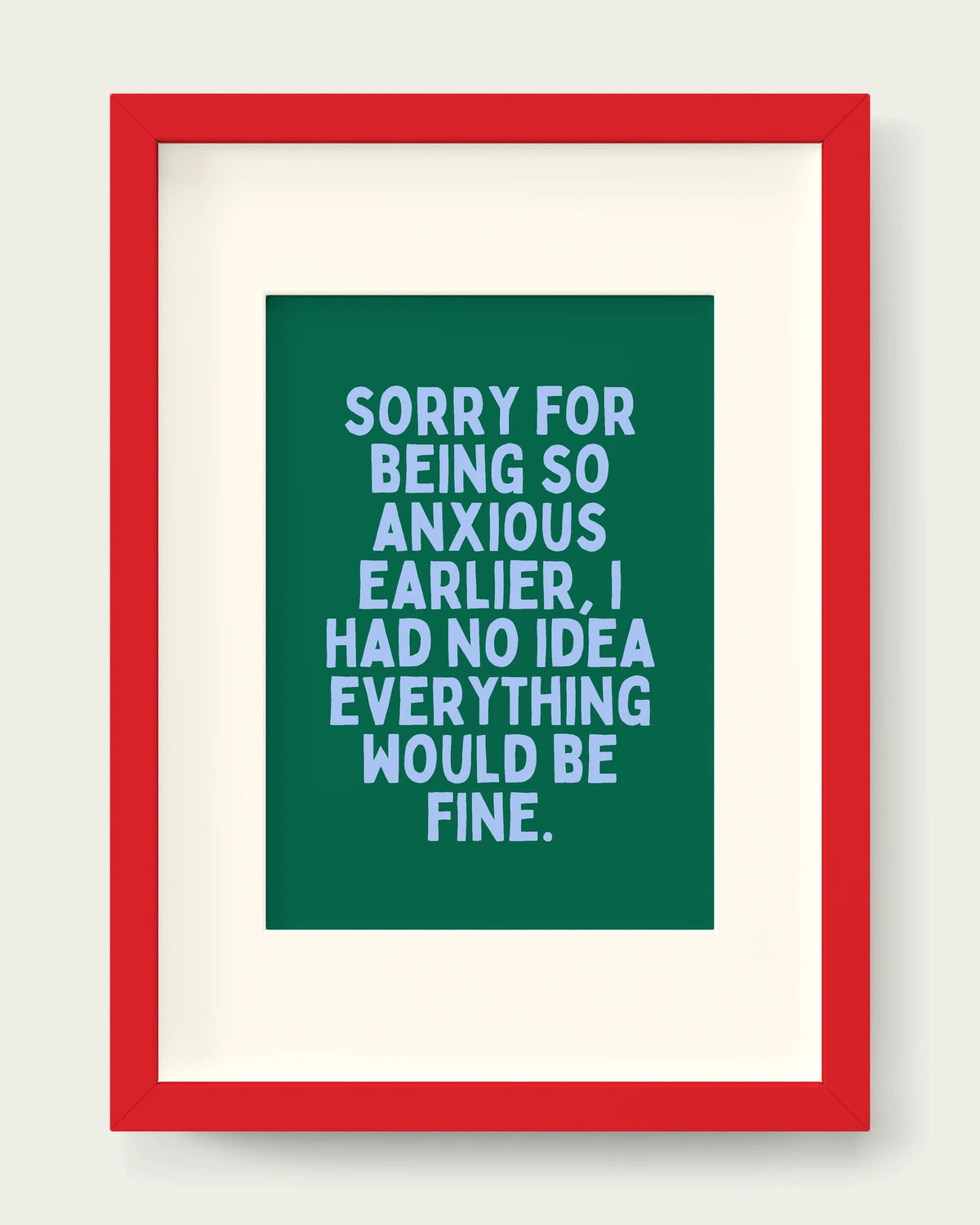 Cornflower-&-Pine/Red+mount