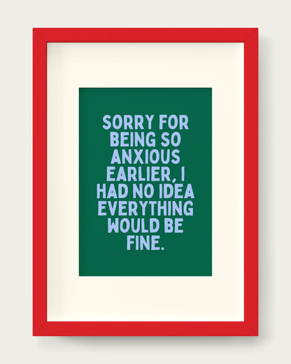 Cornflower-&-Pine/Red+mount