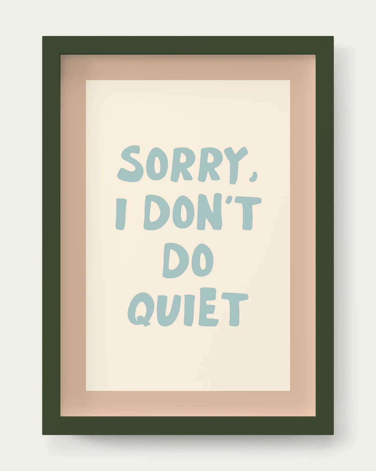 Seafoam-&-Toast/Dark Green