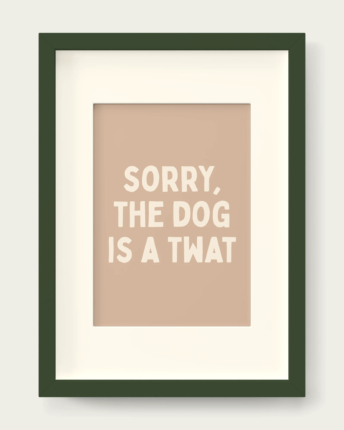 Toast/Dark Green+mount