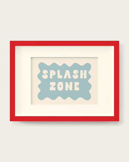 Seafoam/Red+mount