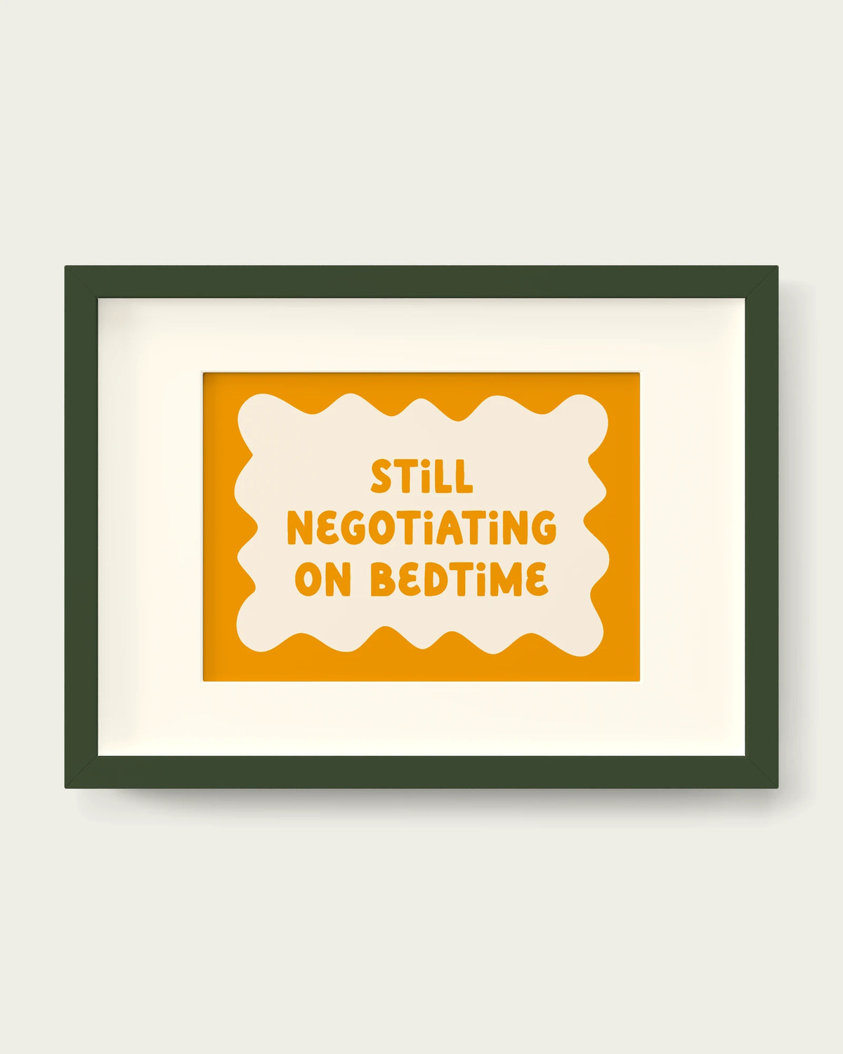 Mustard/Dark Green+mount