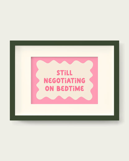 Watermelon-&-Blush-Pink/Dark Green+mount