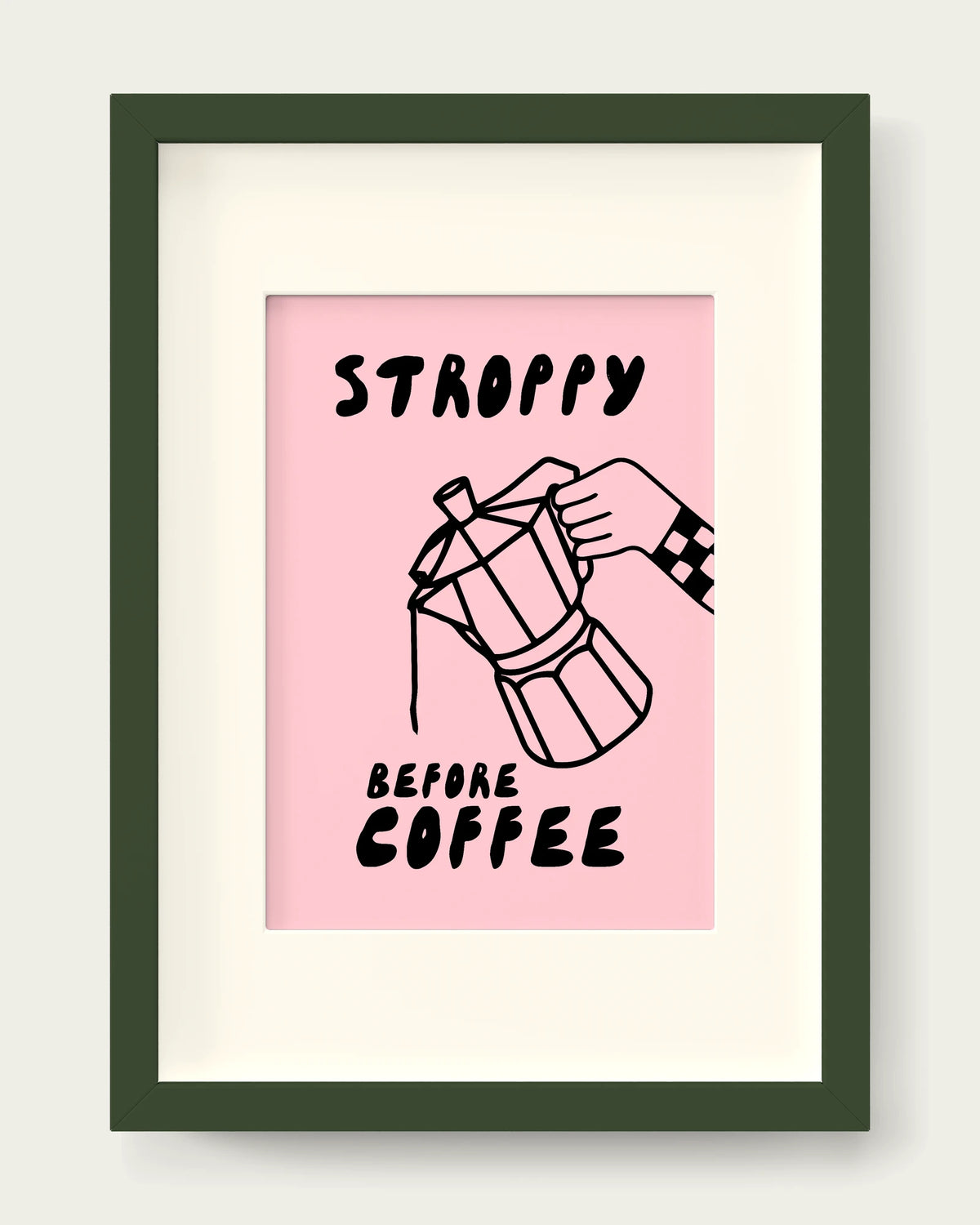 Milkshake/Dark Green+mount