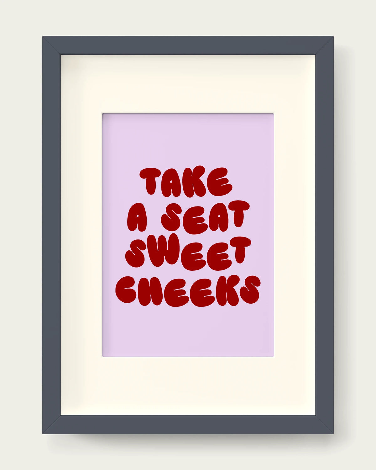 Cherry-&-Lilac/Dark Grey+mount