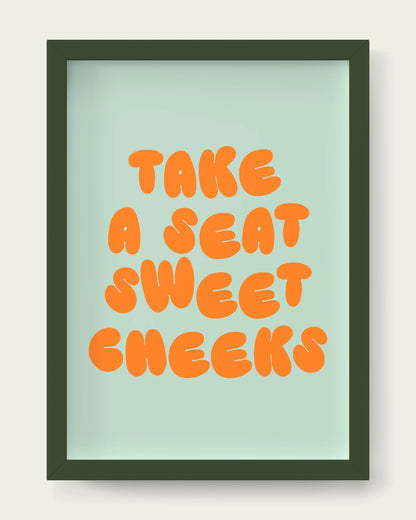 Orange-&-Peppermint/Dark Green