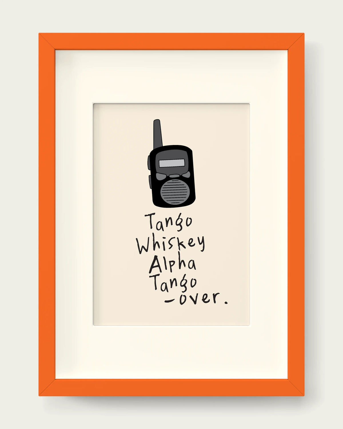 Black/Orange+mount