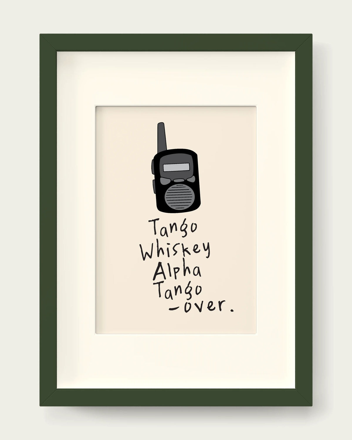 Black/Dark Green+mount