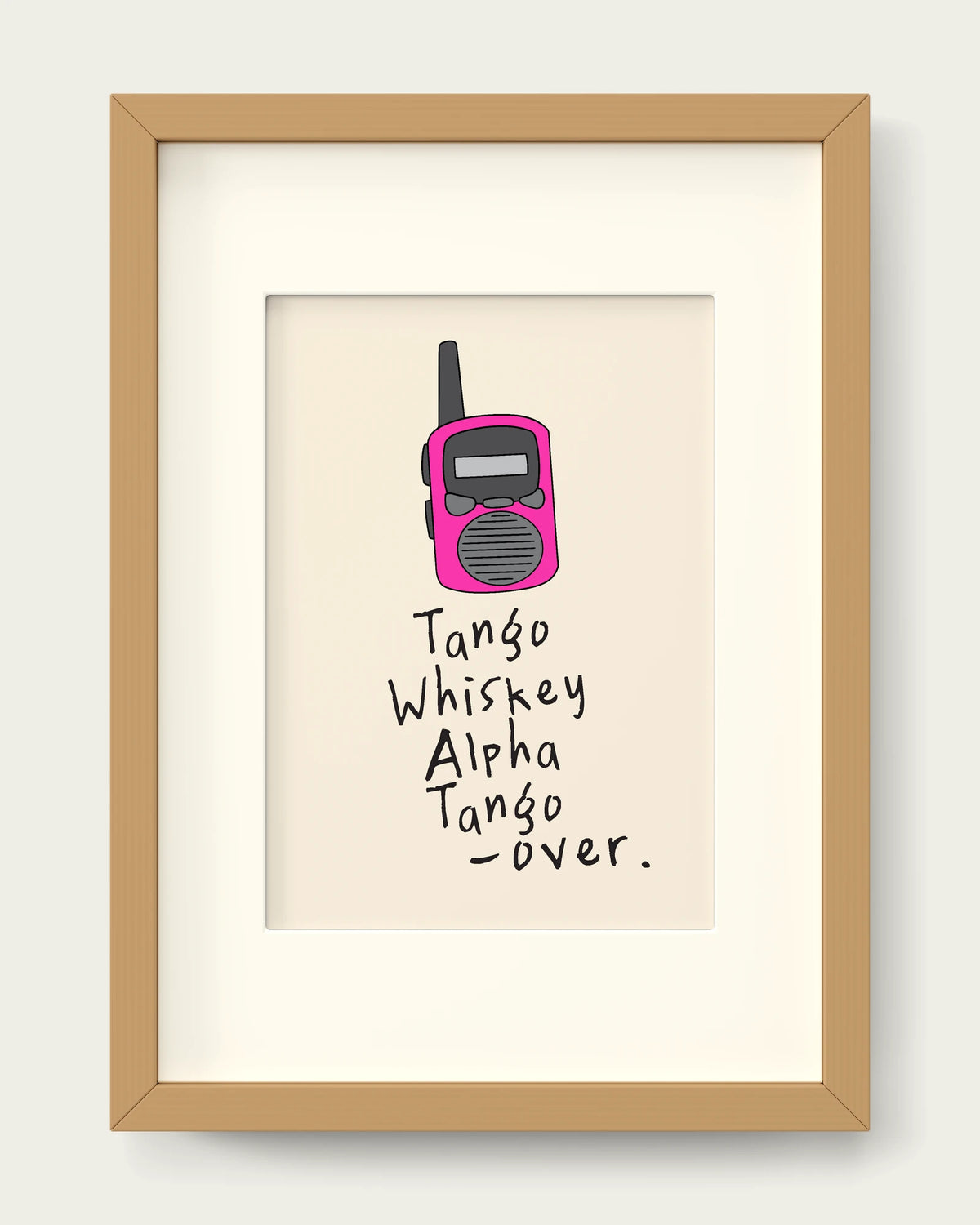 Hot-Pink/Oak+mount