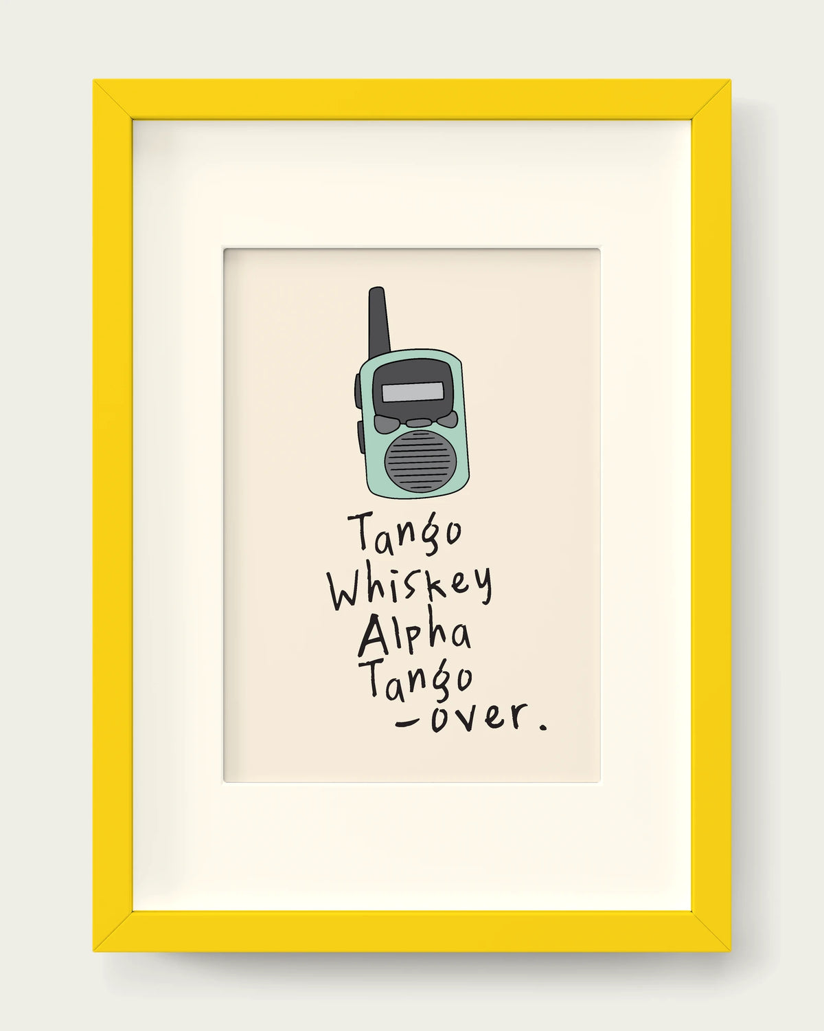 Seafoam/Yellow+mount