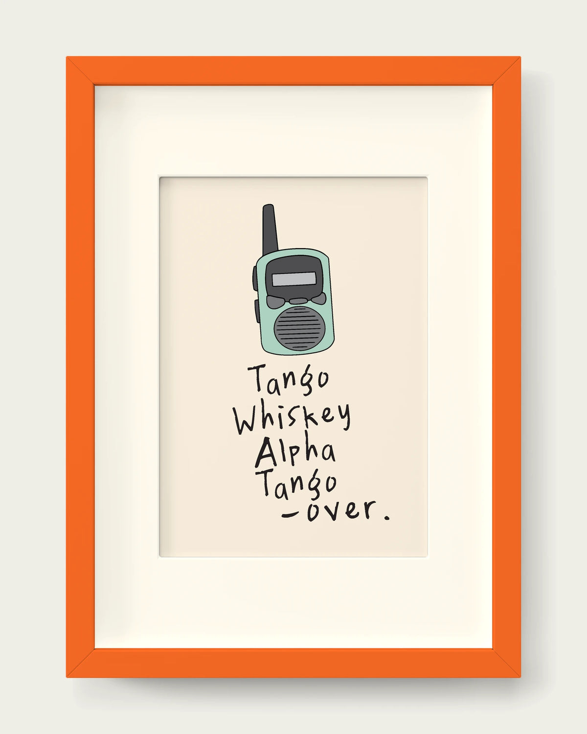 Seafoam/Orange+mount