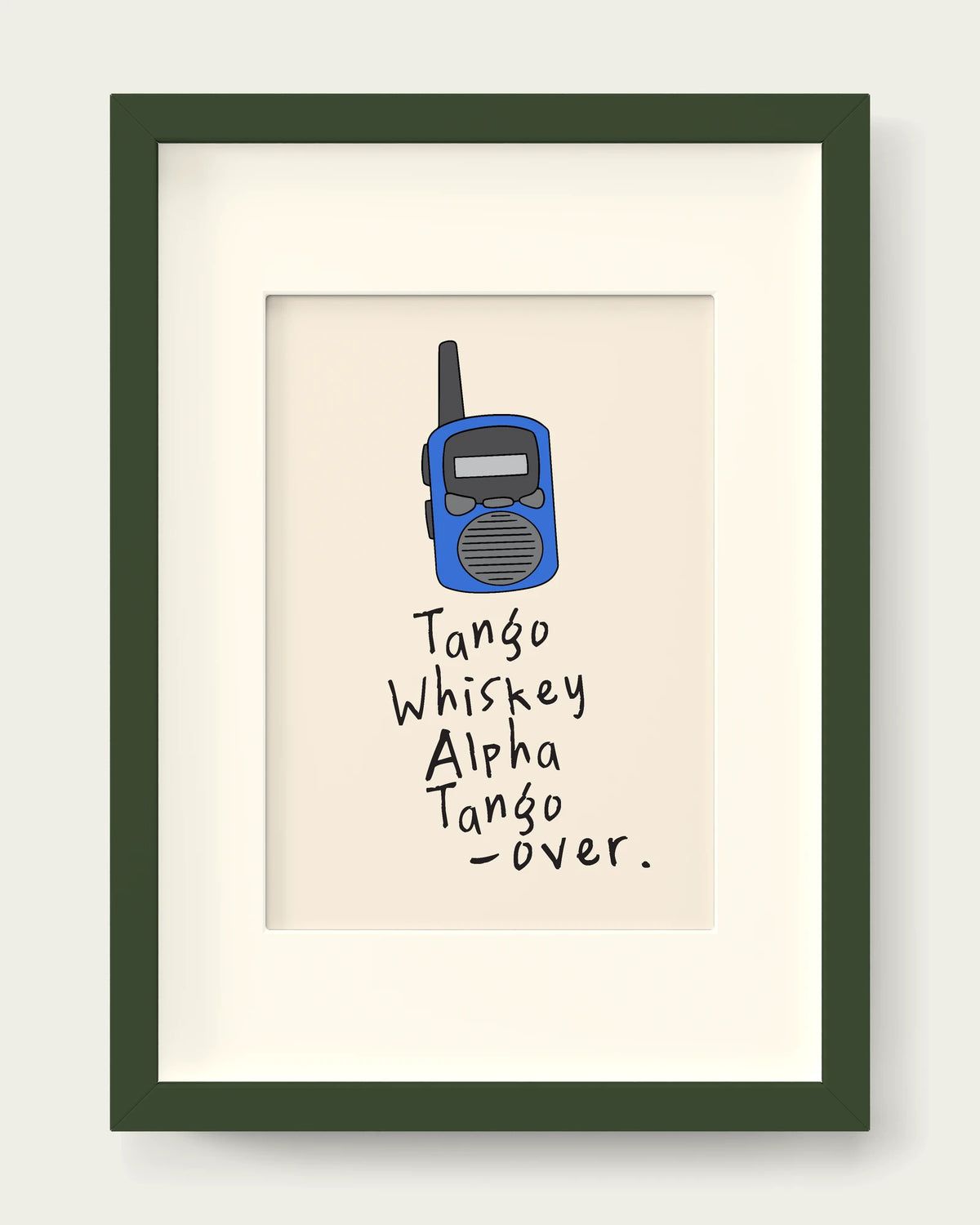 True-Blue/Dark Green+mount