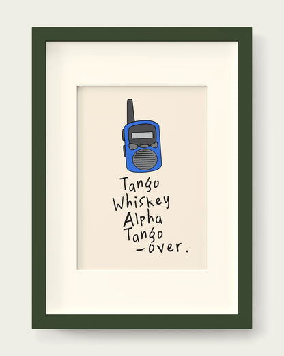 True-Blue/Dark Green+mount