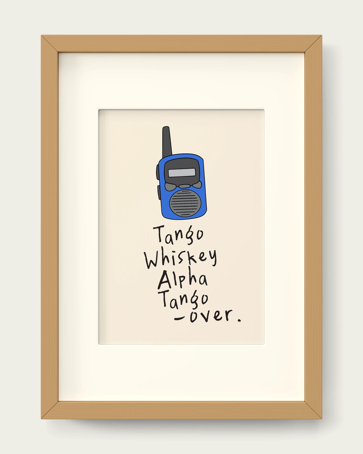 True-Blue/Oak+mount