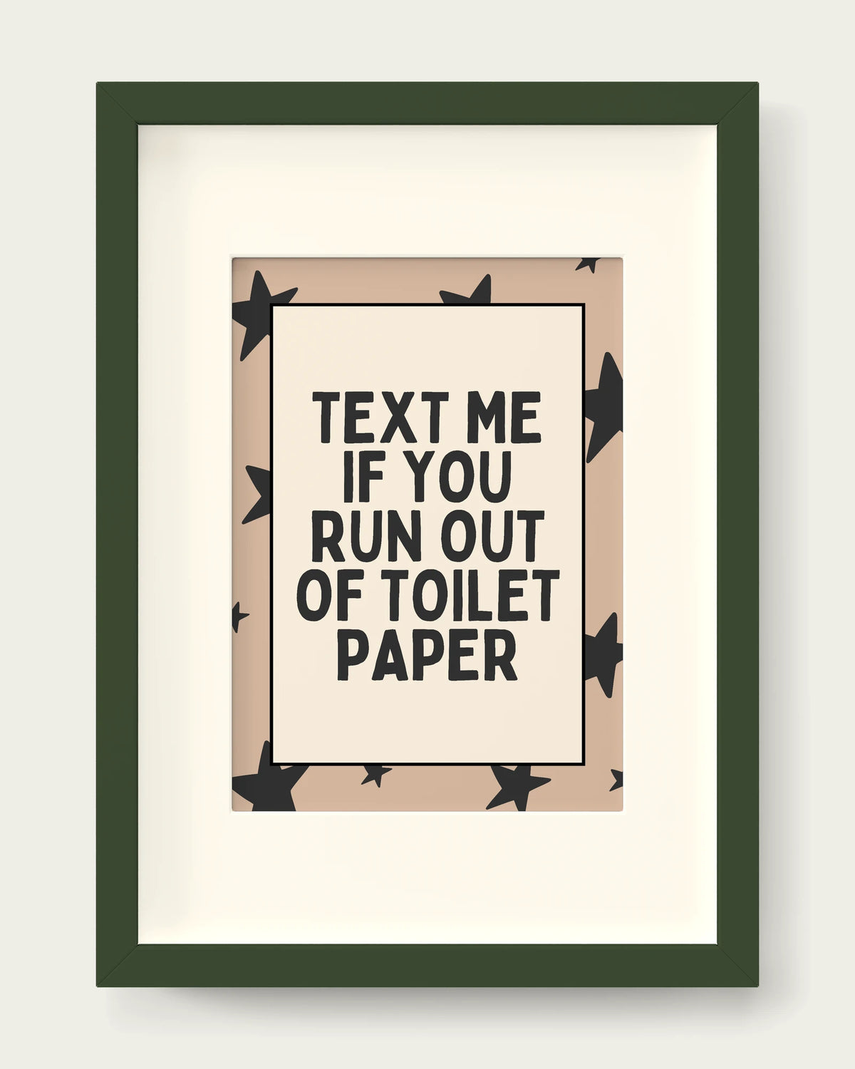 Charcoal-&-Toast/Dark Green+mount