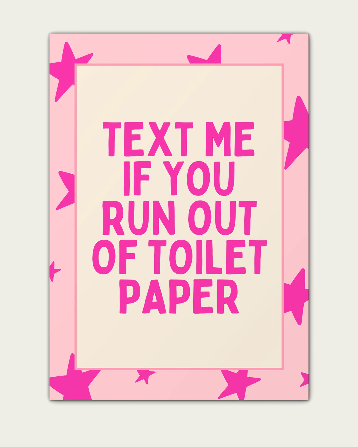 Hot-Pink/Unframed