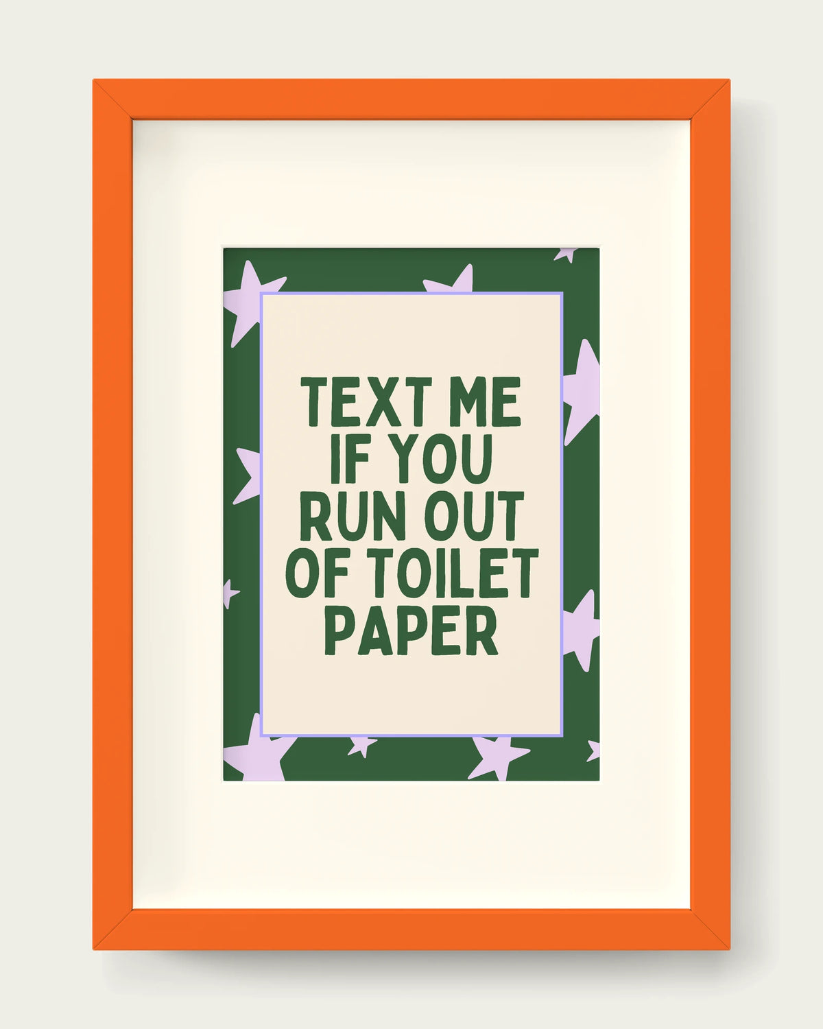 Lilac-&-Hunter-Green/Orange+mount
