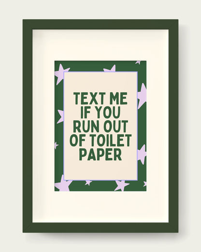 Lilac-&-Hunter-Green/Dark Green+mount
