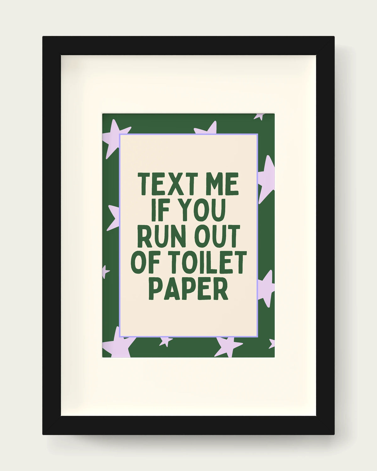 Lilac-&-Hunter-Green/Black+mount