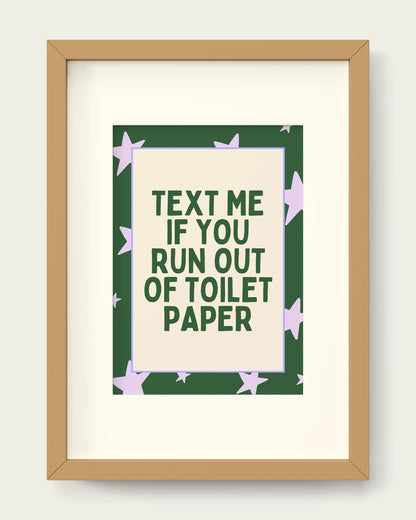 Lilac-&-Hunter-Green/Oak+mount
