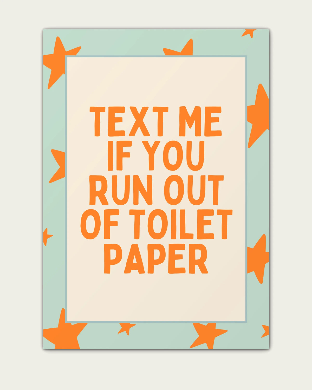 Orange-&-Peppermint/Unframed