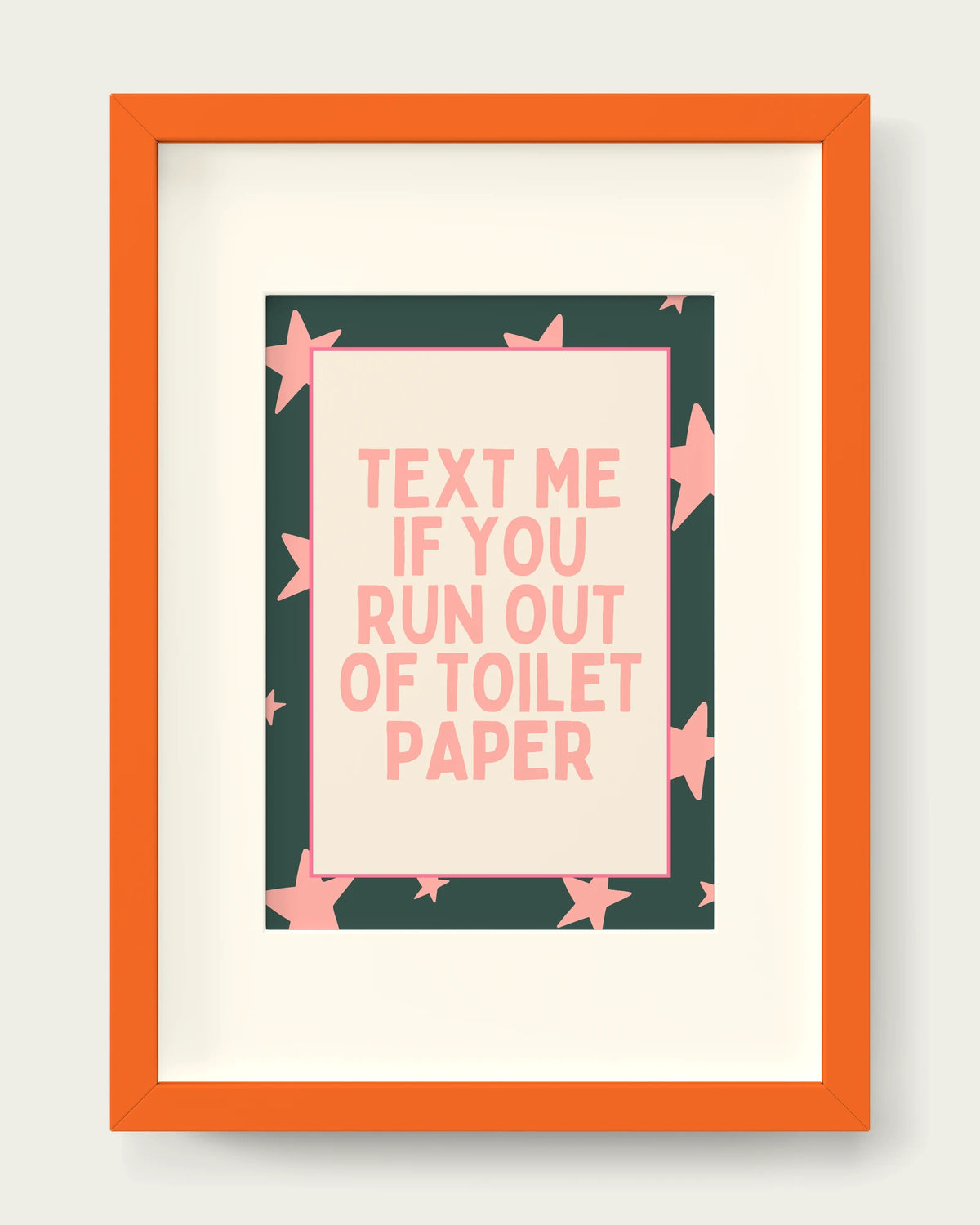 Peach-&-Forest-Green/Orange+mount